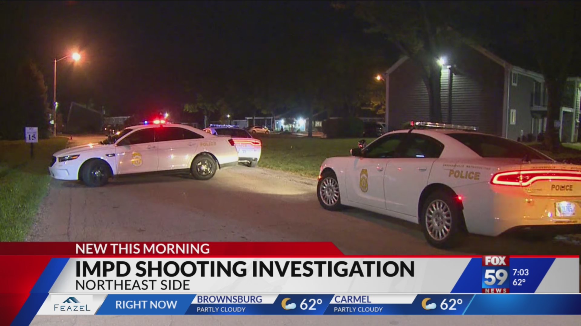 IMPD investigating shooting on northeast side – Fox 59