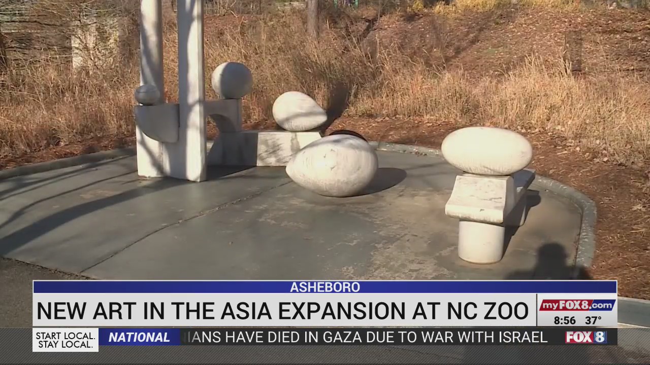 New art featured in the Asia expansion of the North Carolina Zoo – FOX8 ...