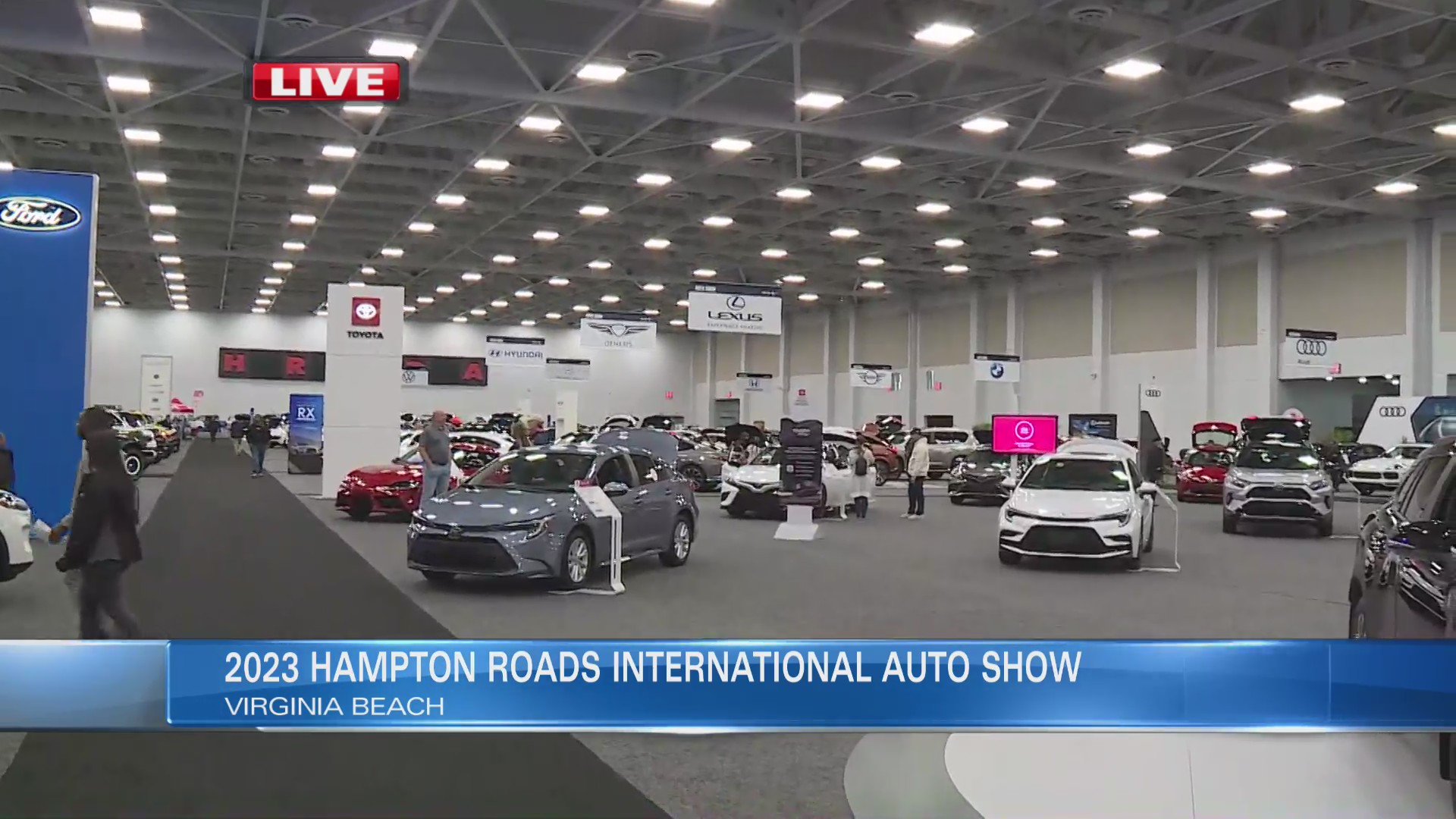 WAVY’s Amy Avery reports live from the 2023 Hampton Roads International Auto Show