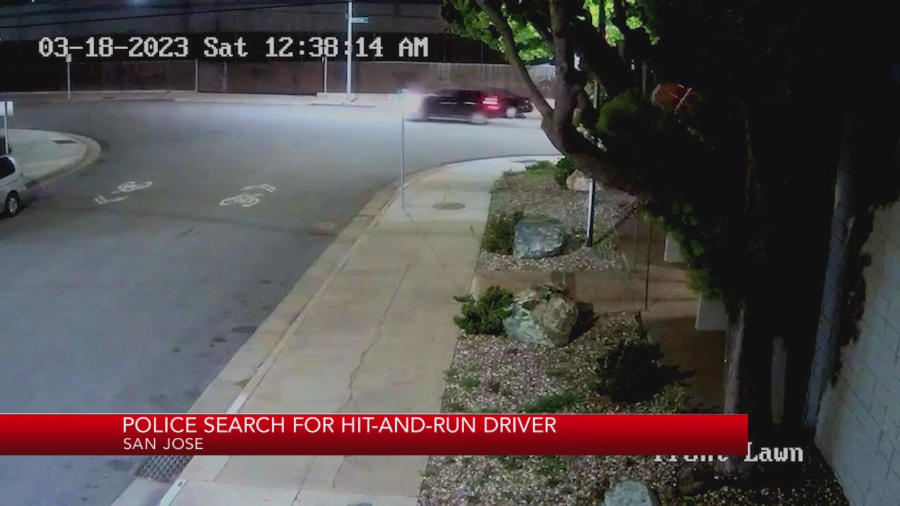 San Jose Police search for hit-and-run driver – KRON4