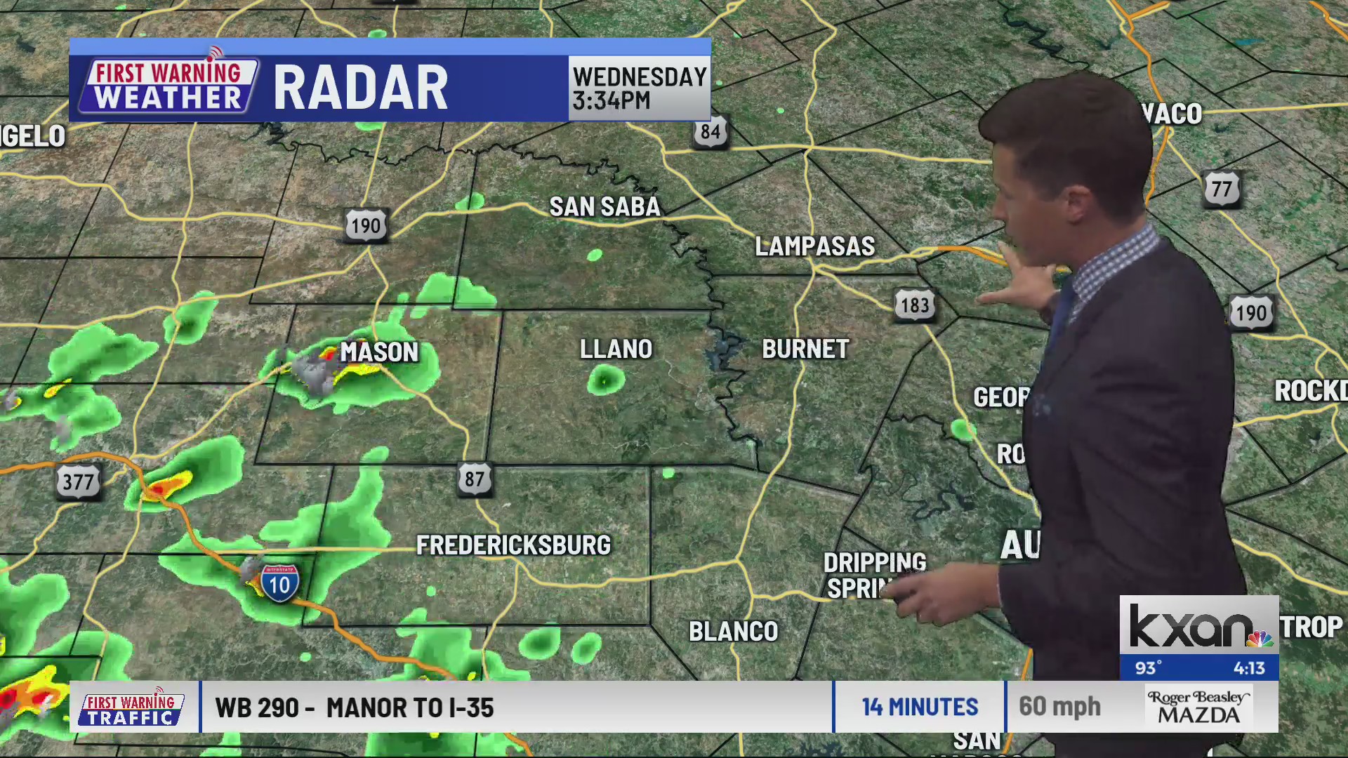 Wednesday overnight First Warning Forecast – KXAN Austin