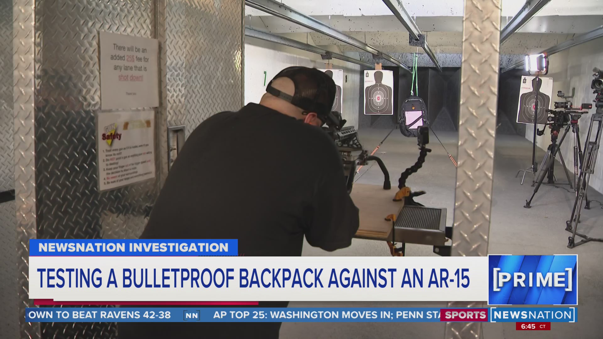 Testing bulletproof backpacks: Can they stop an AR-15? | NewsNation ...