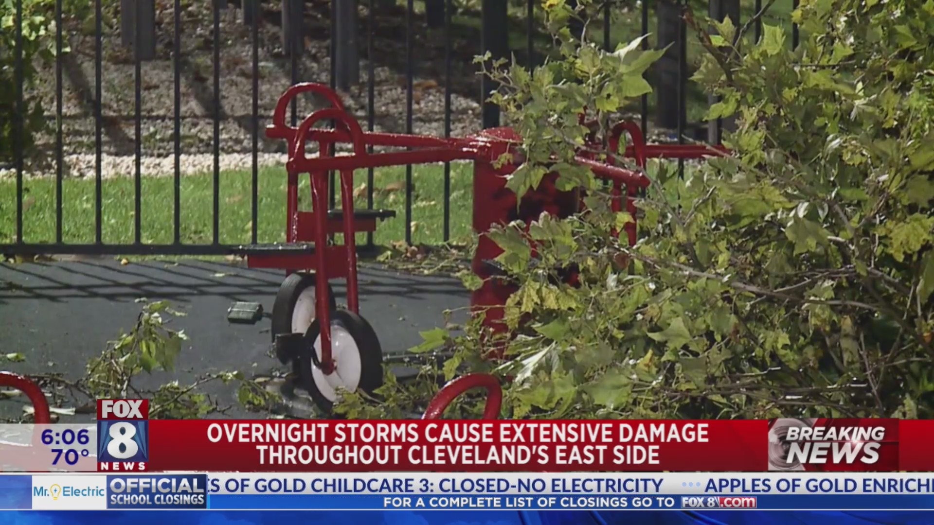 Church damaged in Cleveland storms – Fox 8 Cleveland WJW