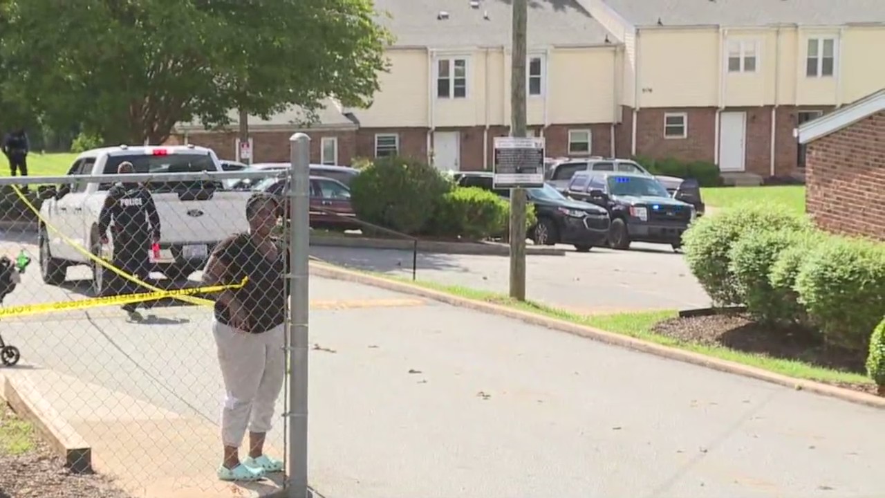 Reidsville crime scene FOX8 WGHP