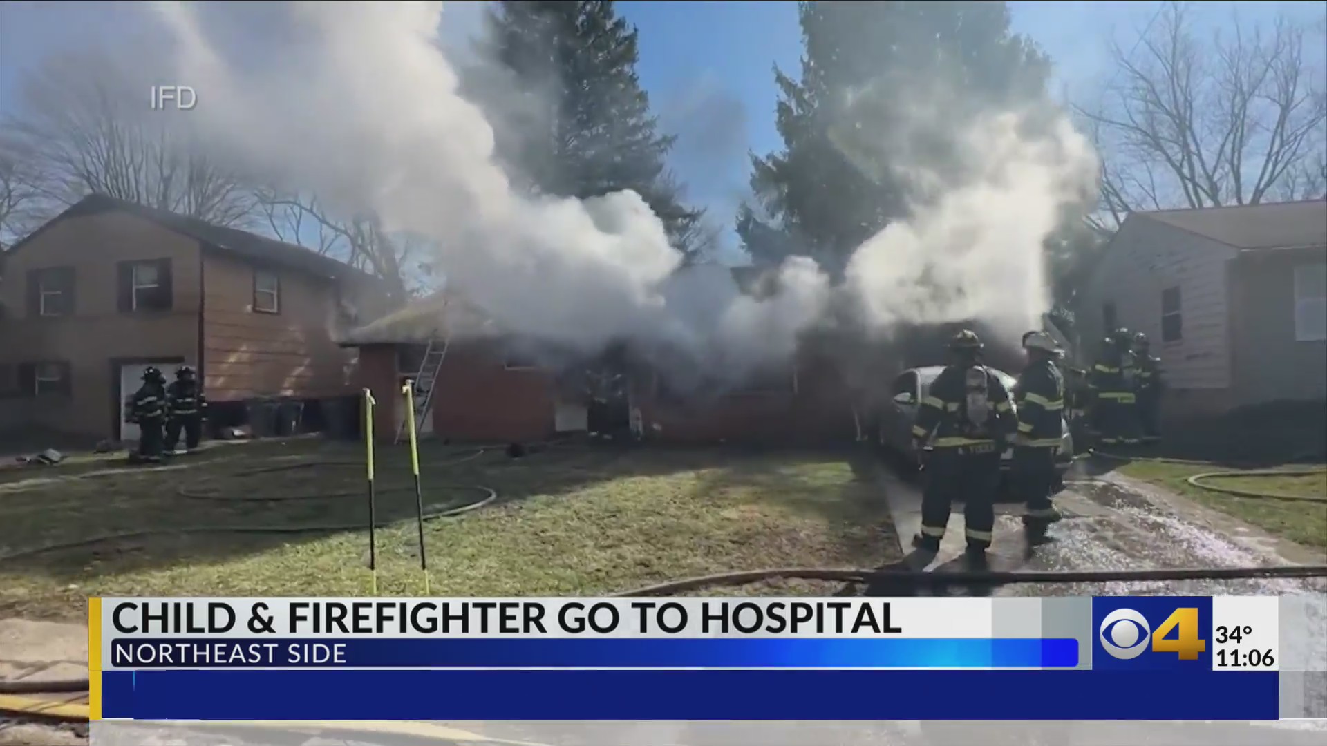 4 children displaced, 1 dog dead after house fire on northeast side ...