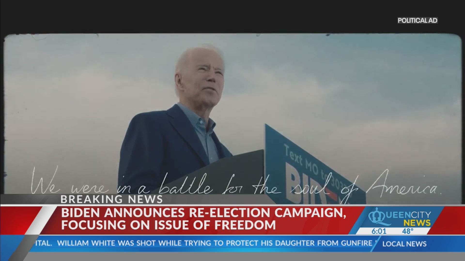 President Joe Biden announces 2024 reelection bid – Queen City News