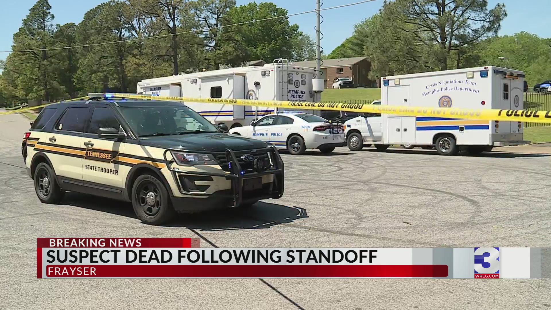 Suspect dead after hours-long standoff at Frayser apartment complex ...