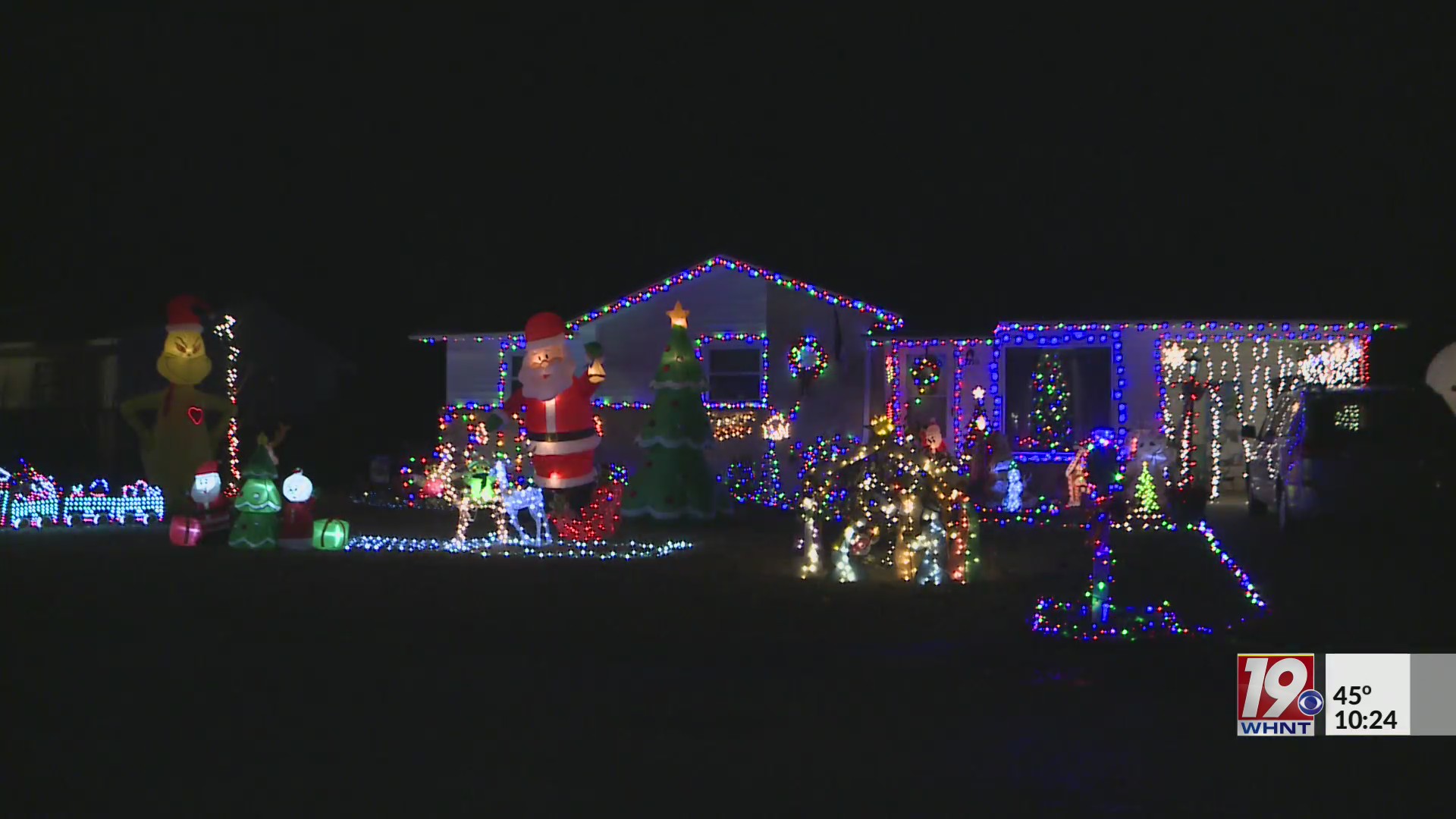 Christmas Lights Biscayne Street in Huntsville Dec 4, 2023 News 19