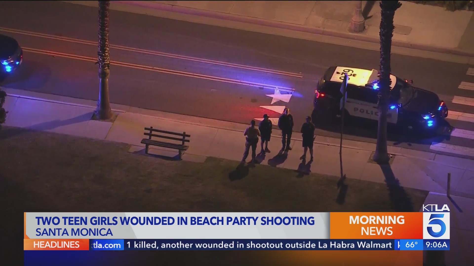 2 teen girls wounded in shooting outside party in Santa Monica – KTLA