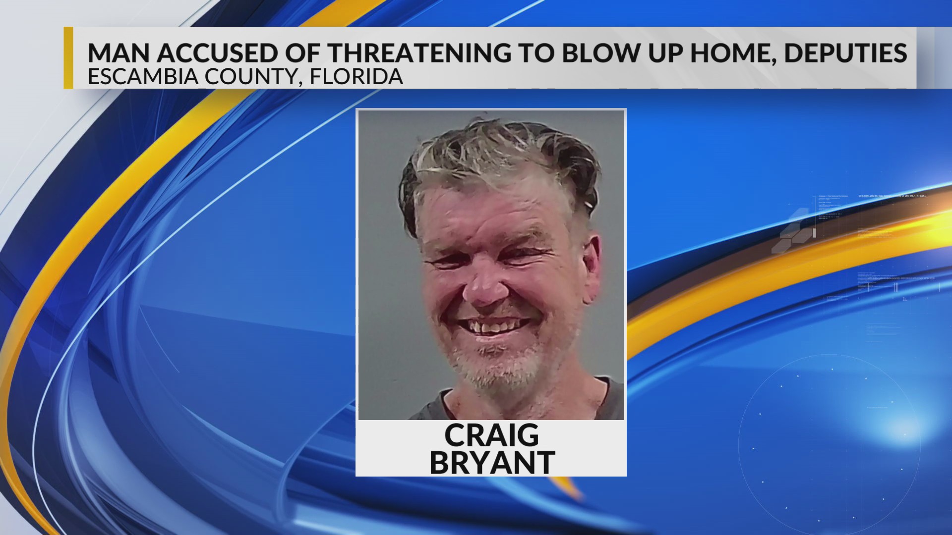 Pensacola man who allegedly threatened to blow up deputies arrested ...