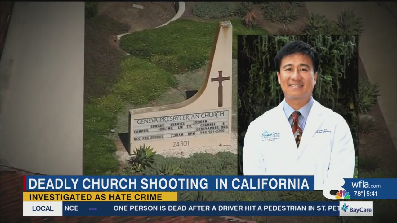 Man killed in California church shooting called a hero – WFLA