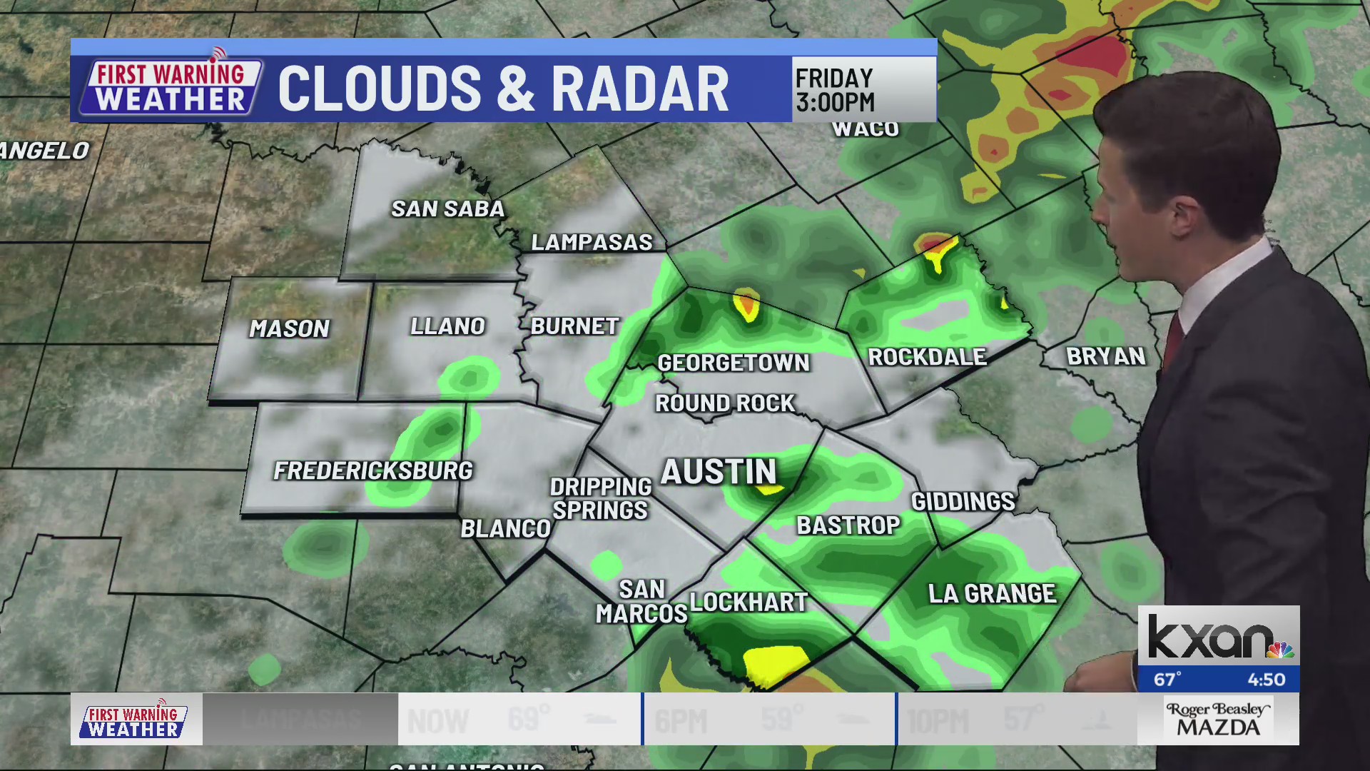 Thursday evening First Warning Forecast – KXAN Austin
