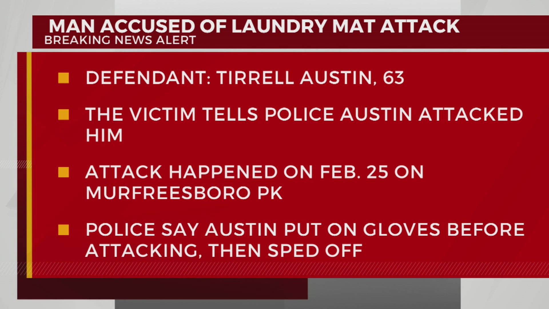 Man Charged In Laundromat Attack Wkrn News 2