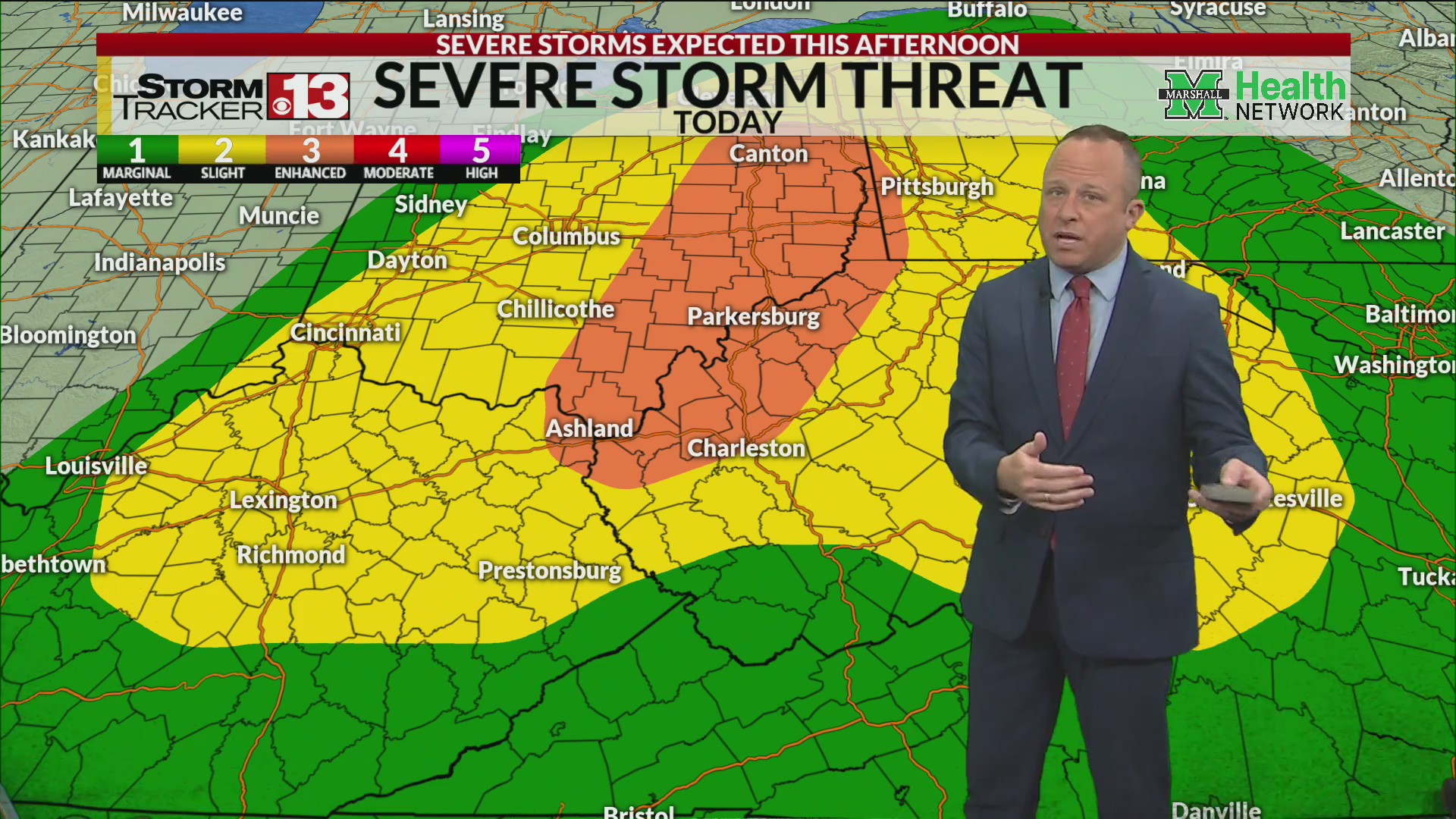 Severe storms possible in Kentucky, Ohio, & West Virginia – WOWK 13 News