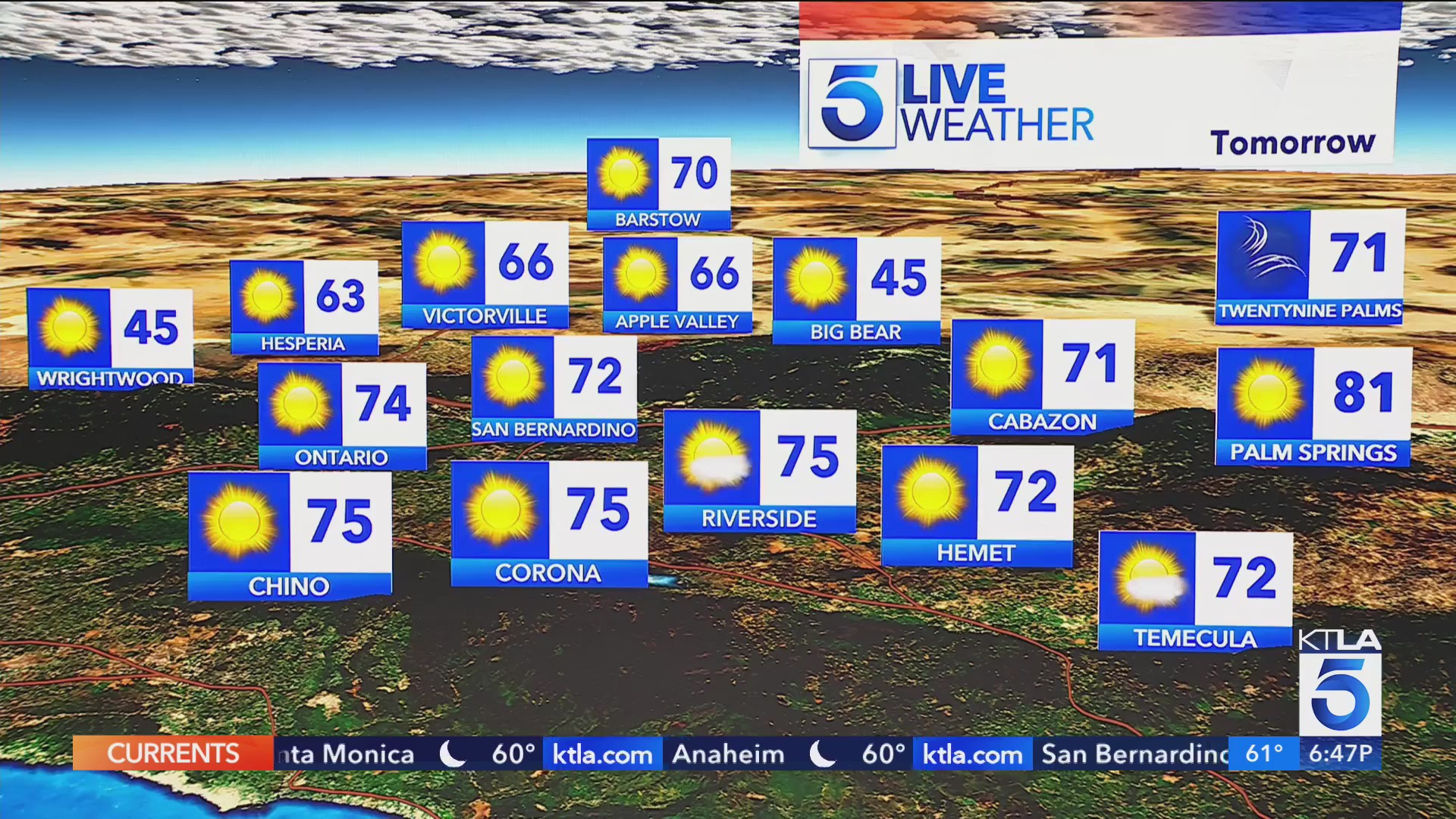 Temperatures expected to hit the 80s in Southern California this week ...