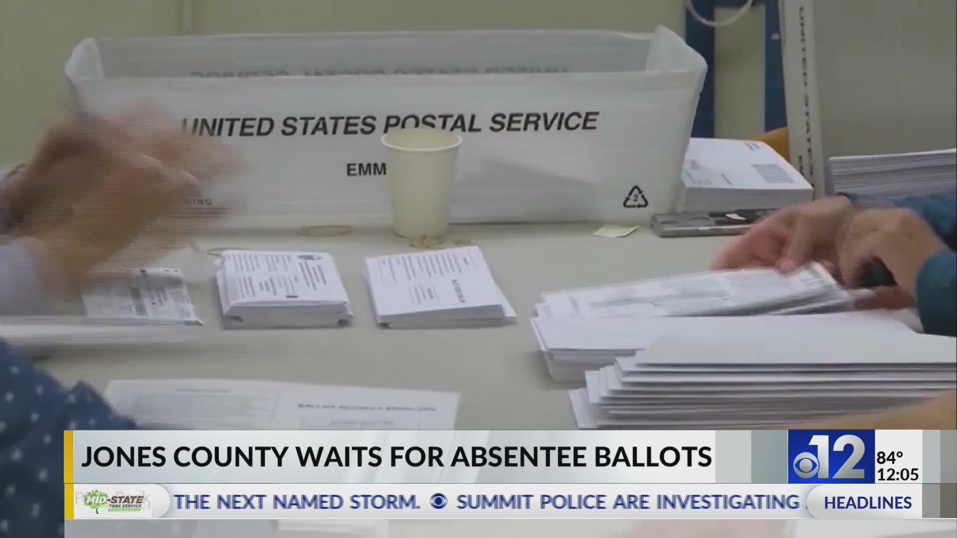 Absentee ballots are late in 1 Mississippi county after a candidate is
