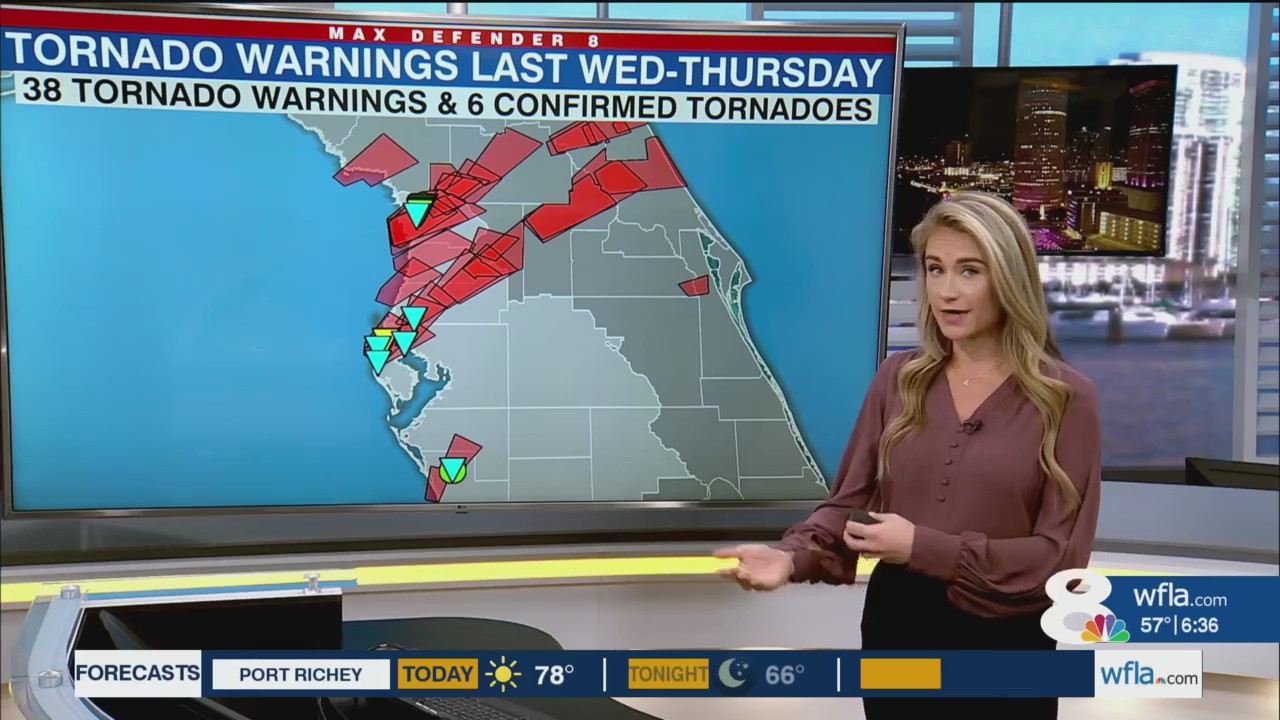 6 tornadoes ripped through Tampa Bay area last week, NWS confirms – WFLA