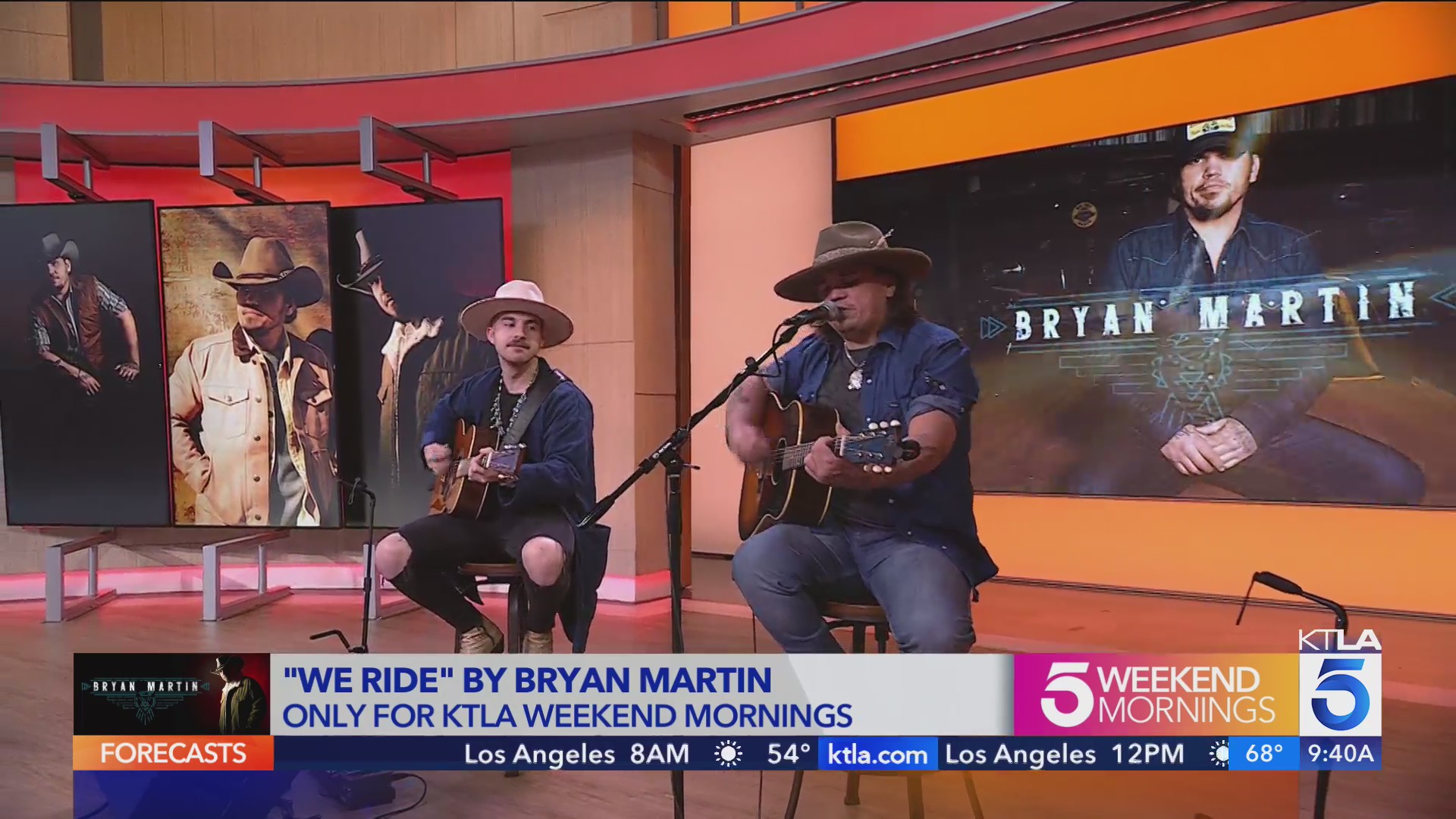 Country Crooner Bryan Martin performs hit “We Ride” – KTLA