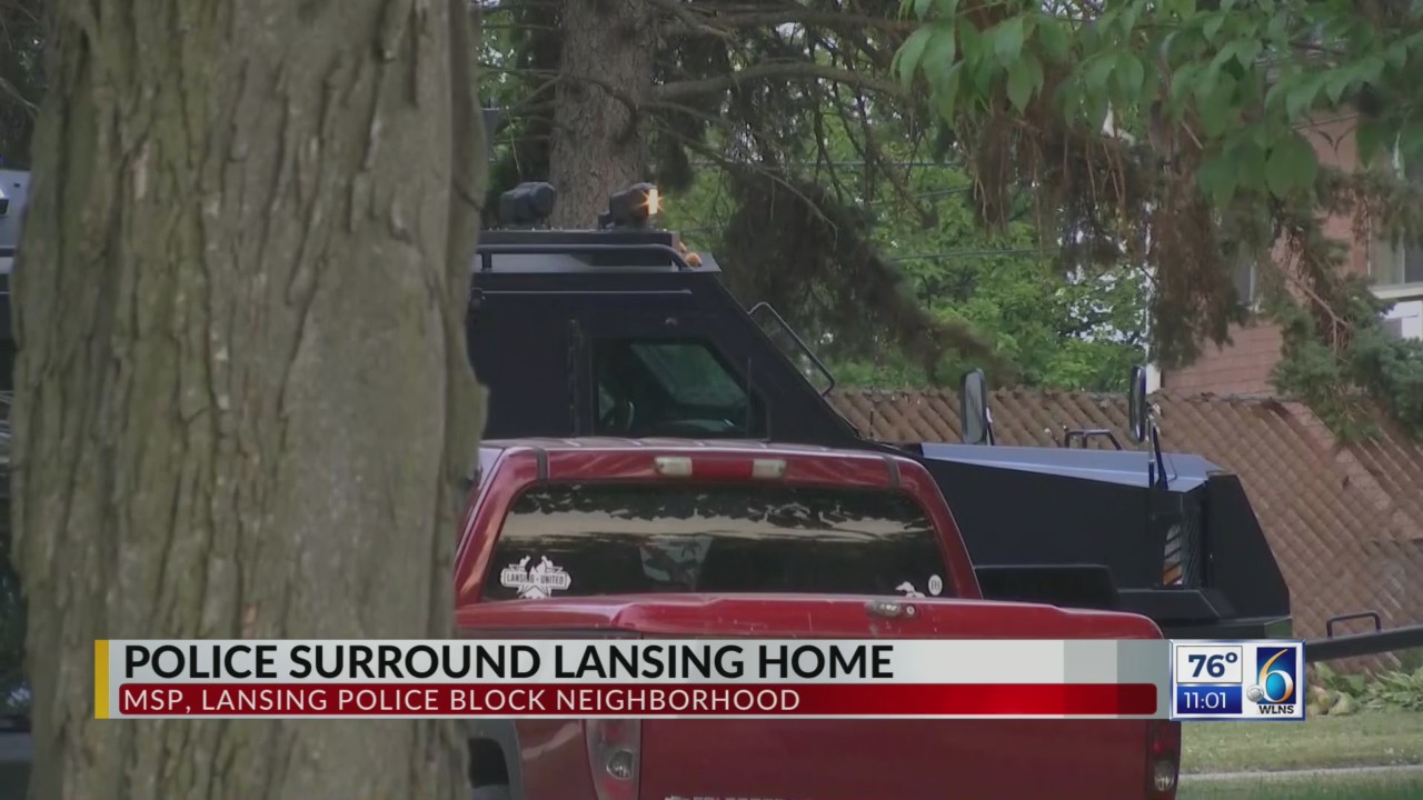Police Surround Lansing Home WLNS 6 News