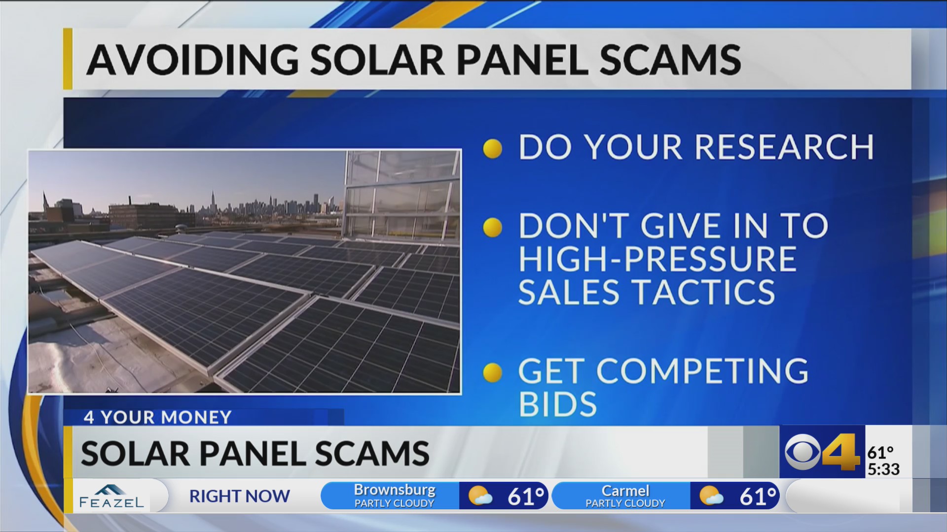 Beware of ‘free solar panels’ scams WTTV CBS4Indy