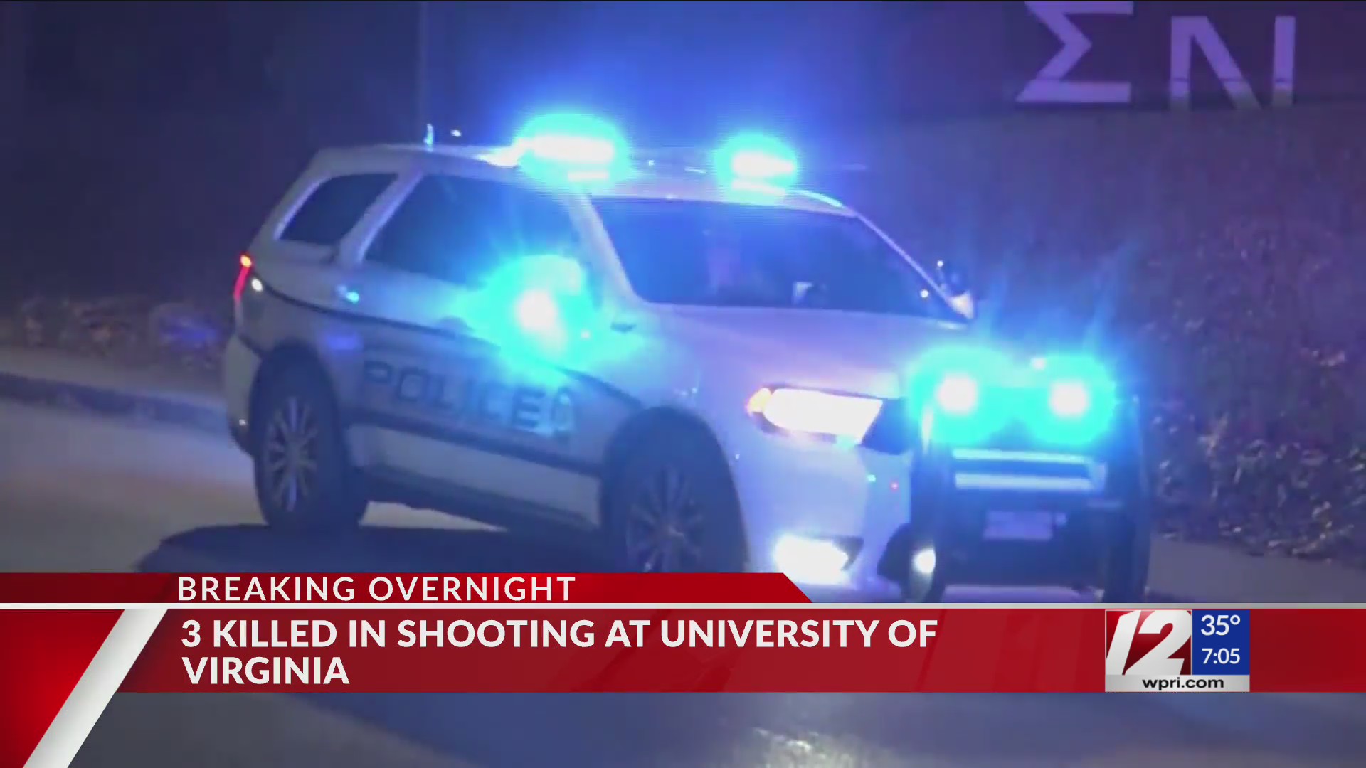 3 killed, 2 wounded in shooting at University of Virginia – WPRI.com