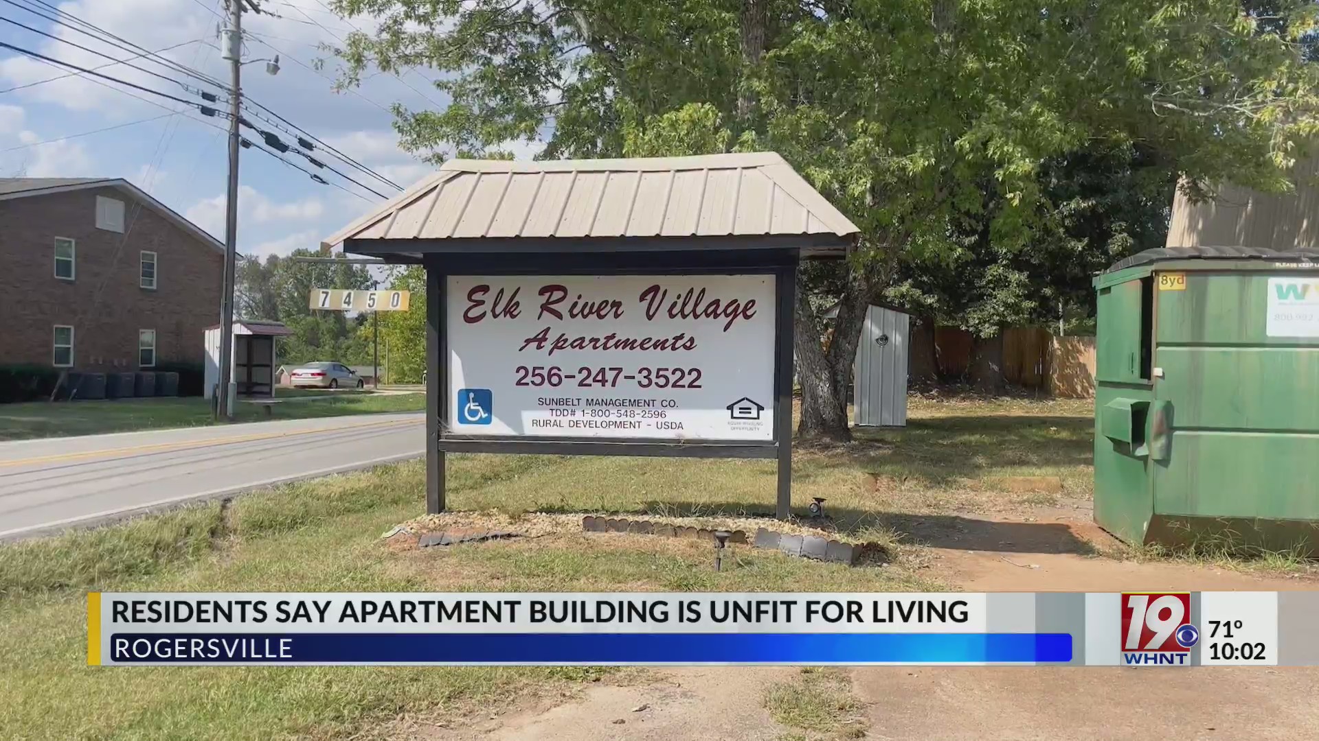Residents Say Apartment Building is Unfit for Living September 21