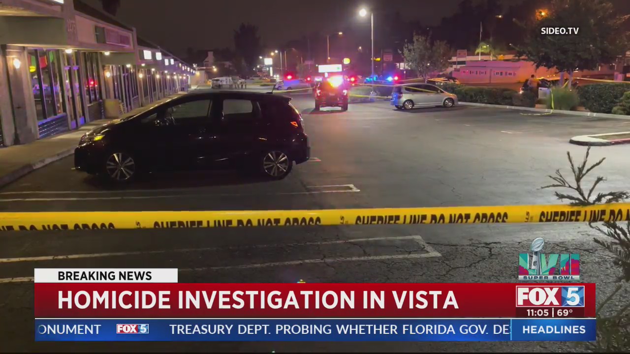 Homicide Investigation In Vista – FOX 5 San Diego & KUSI News