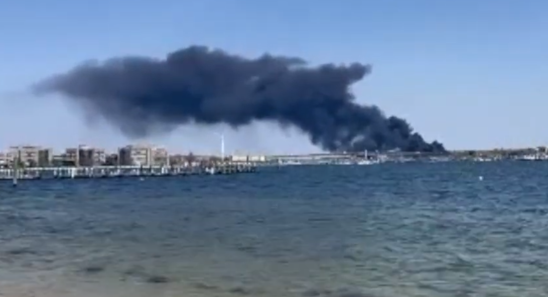 Dense Smoke Rises From Connecticut Bridge Following Deadly Tanker Truck
