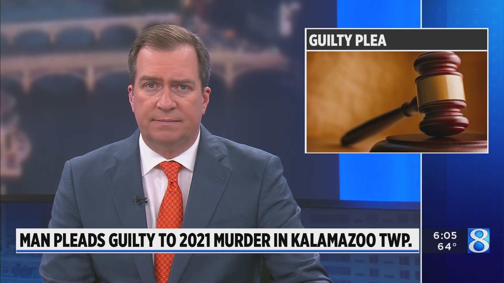 Man pleads guilty to 2021 murder in Kalamazoo Twp – WOODTV.com